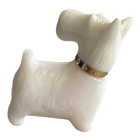 Vintage 1970 Avon Queen of Scots Scottie Dog Unforgettable Cologne Bottle 1 Fl. - Picture 2 of 3